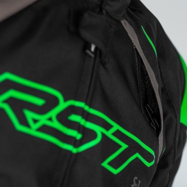 Veste RST S-1 Textile Verte - vue du logo
