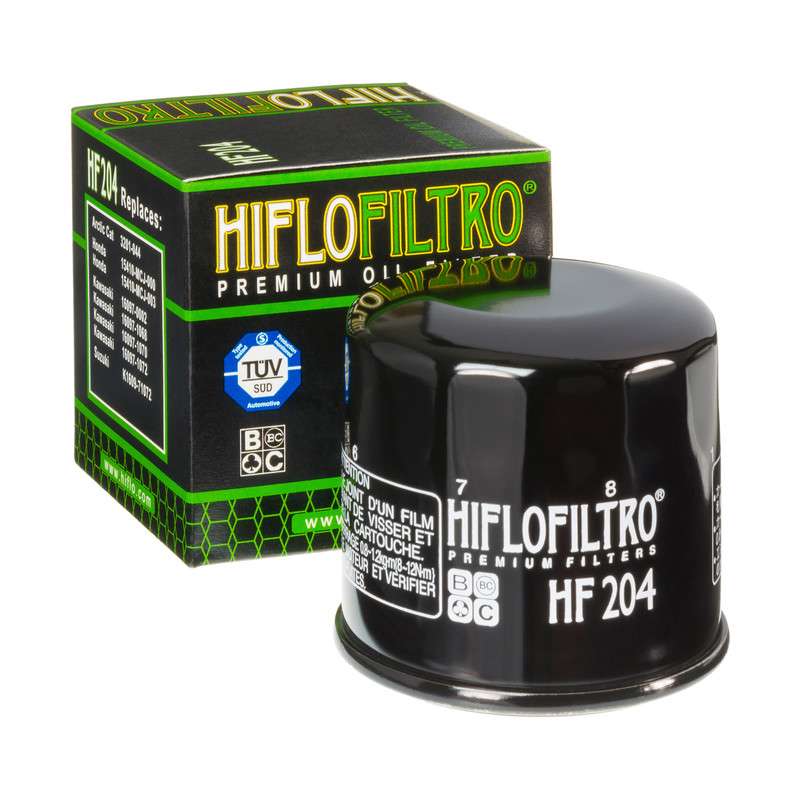 Filtre à huile Hiflofiltro HF204 - 1000519 Kawasaki/Honda/MV Agusta/Triumph/Yamaha Filtre à huile Hiflofiltro HF204 - 1000519 Kawasaki/Honda/MV Agusta/Triumph/Yamaha