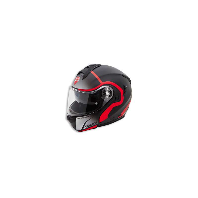 Casque modulaire Ducati x X-Lite vue de profile